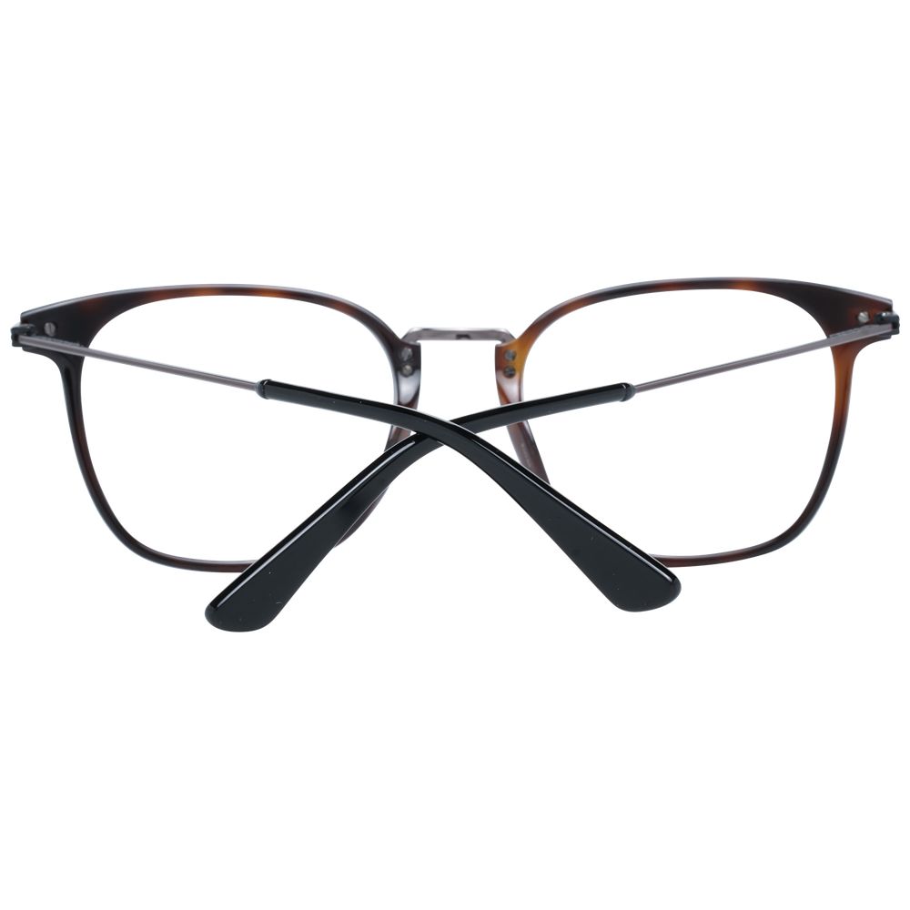 Eyeglasses Frames by Police for men in black features a refined silhouette, showcasing a refined black coloured frame and full-frame frame design for a sophisticated, premium look.