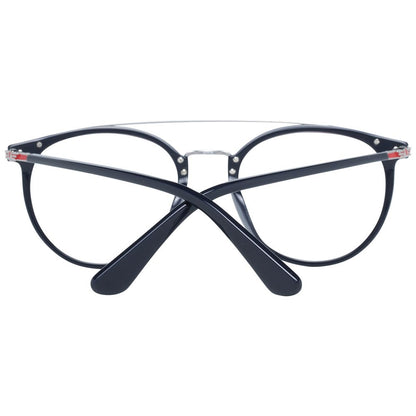 Eyeglasses Frames by Police for men in and blue showcases a refined silhouette, detailed with a blue coloured frame finish and a sophisticated full-frame frame design.