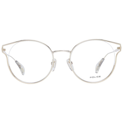 Eyeglasses Frames by Police for women in and rose-gold showcases an refined full-frame frame design featuring a sophisticated rose-gold coloured frame for an refined and refined aesthetic.
