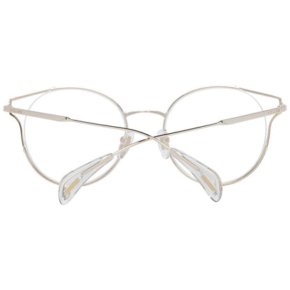 Eyeglasses Frames by Police for women in rose-gold features an refined silhouette, showcasing a sophisticated rose-gold coloured frame and refined full-frame frame design for a refined look.