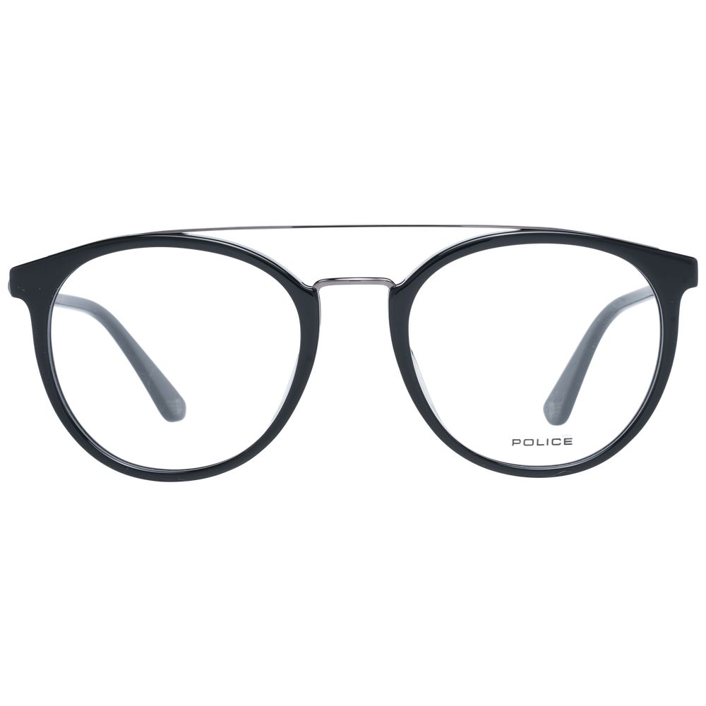 Eyeglasses Frames by Police for men in black showcases a refined full-frame frame design with a refined black coloured frame finish for a refined and sophisticated look.