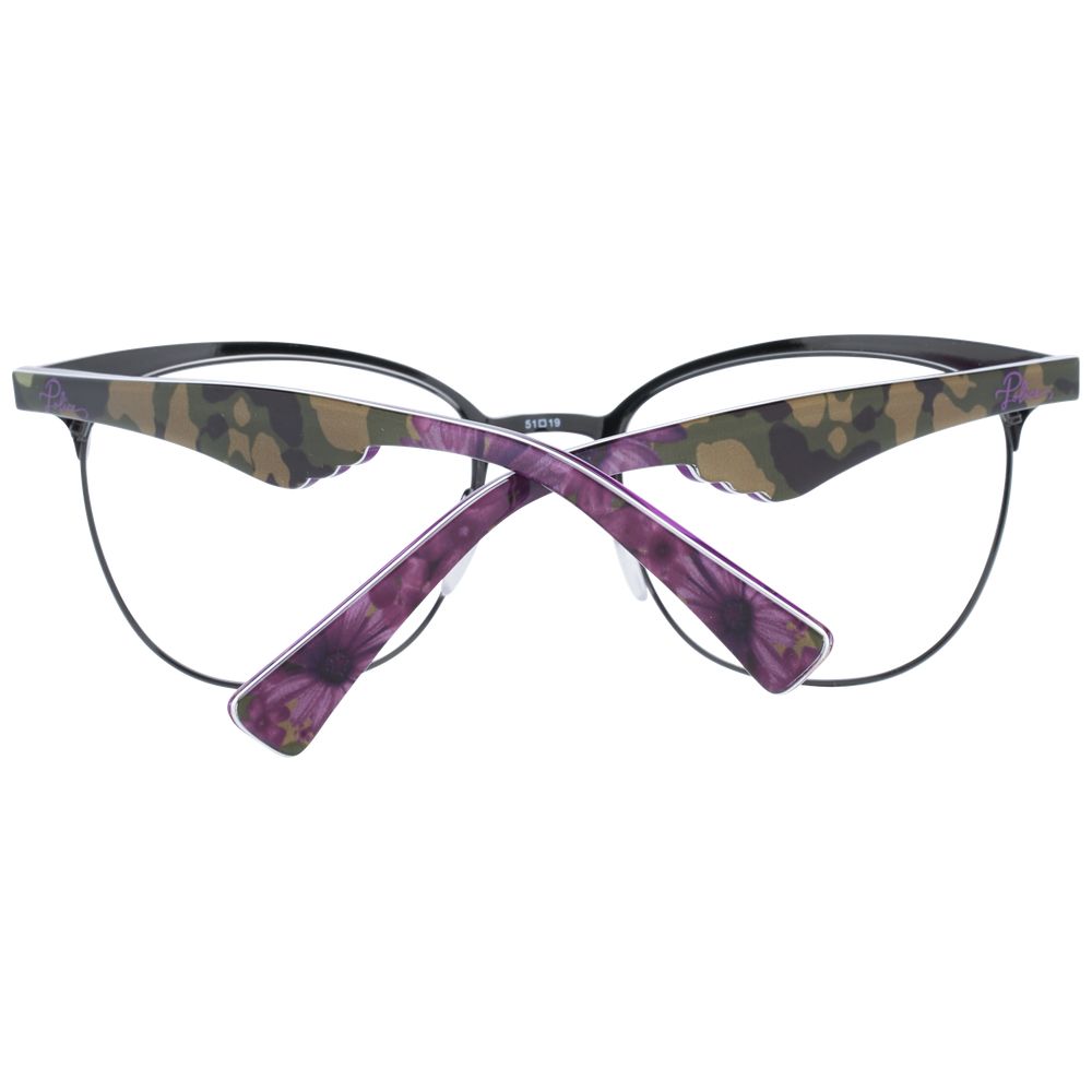 Eyeglasses Frames by Police for women in purple features a refined silhouette, showcasing a refined purple coloured frame and full-frame frame design for a sophisticated, premium look.