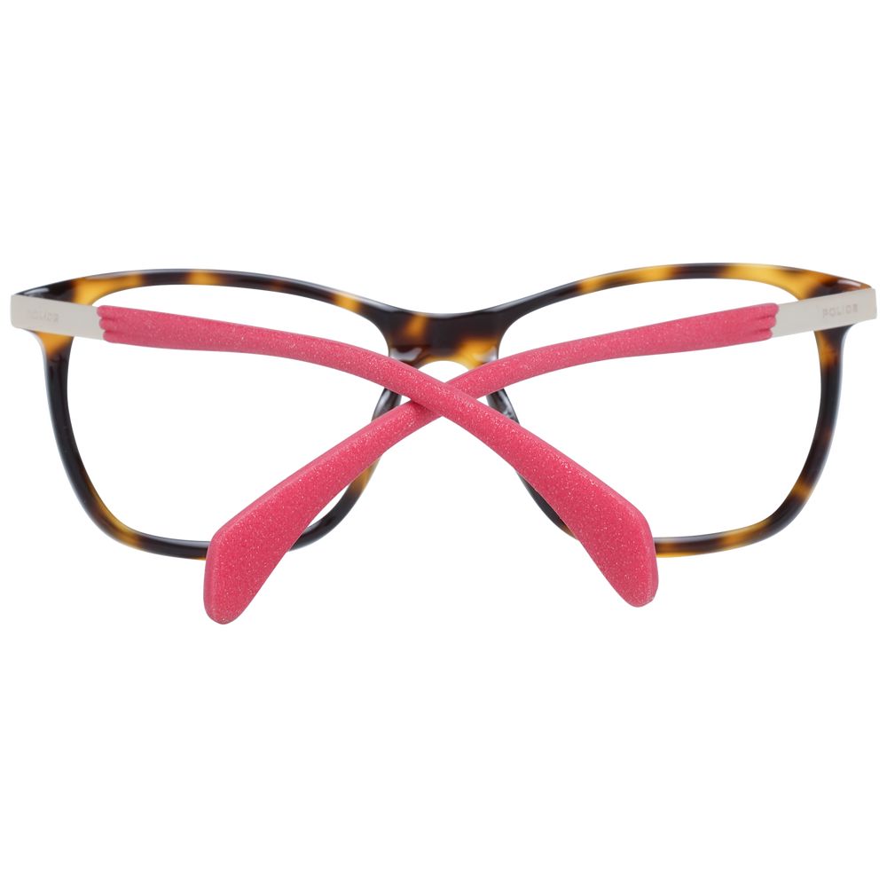 Eyeglasses Frames by Police for women in metal brown showcases a refined full-frame frame design with a refined brown coloured frame finish for a refined and sophisticated look.