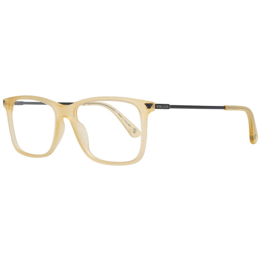 Eyeglasses Frames by Police for men in and yellow showcases a refined silhouette, detailed with a yellow coloured frame finish and a sophisticated full-frame frame design.