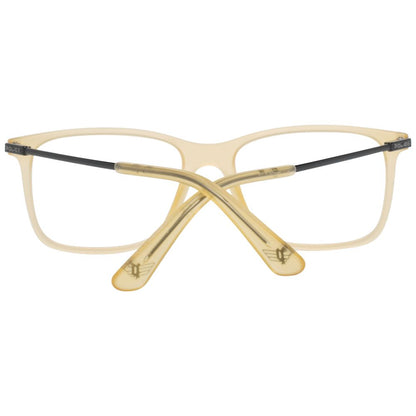 Eyeglasses Frames by Police for men in yellow showcases a refined full-frame frame design with a refined yellow coloured frame finish for a refined and sophisticated look.