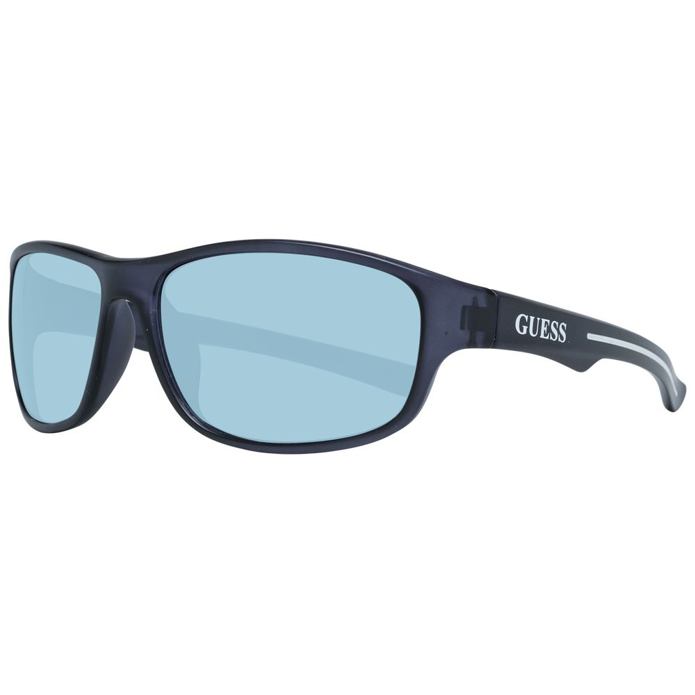 Guess Rectangle Gradient Medium-Tint Plastic Sunglasses - Grey