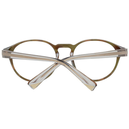 Eyeglasses Frames by Nina Ricci for women in plastic and green showcases an refined full-frame frame design featuring a sophisticated green coloured frame for an refined and refined aesthetic.