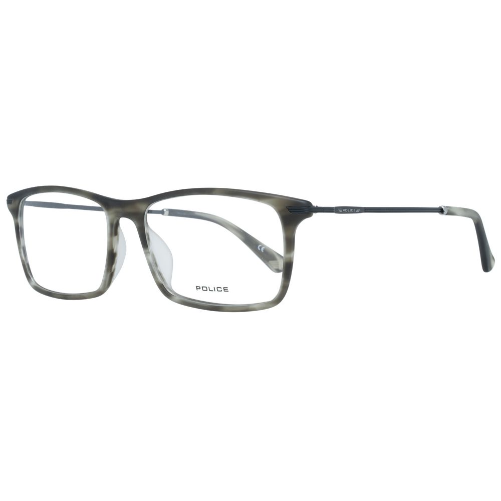 Eyeglasses Frames by Police for men in metal and gray showcases an refined full-frame frame design featuring a sophisticated gray coloured frame for an refined and refined aesthetic.
