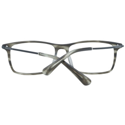 Eyeglasses Frames by Police for men in metal gray features an refined silhouette, showcasing the refined gray coloured frame and sophisticated full-frame frame design.