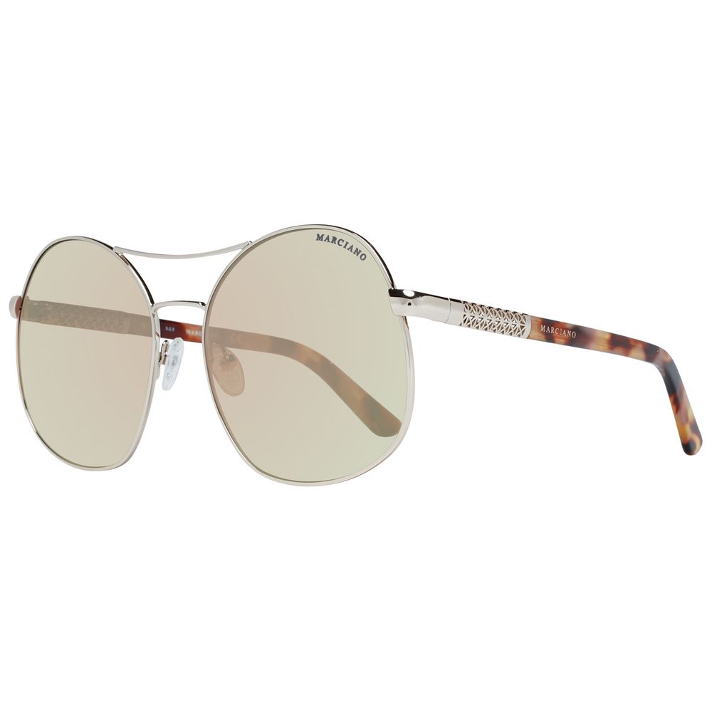 Marciano by Guess Aviator Gradient Medium-Tint Metal Sunglasses - Rose Gold