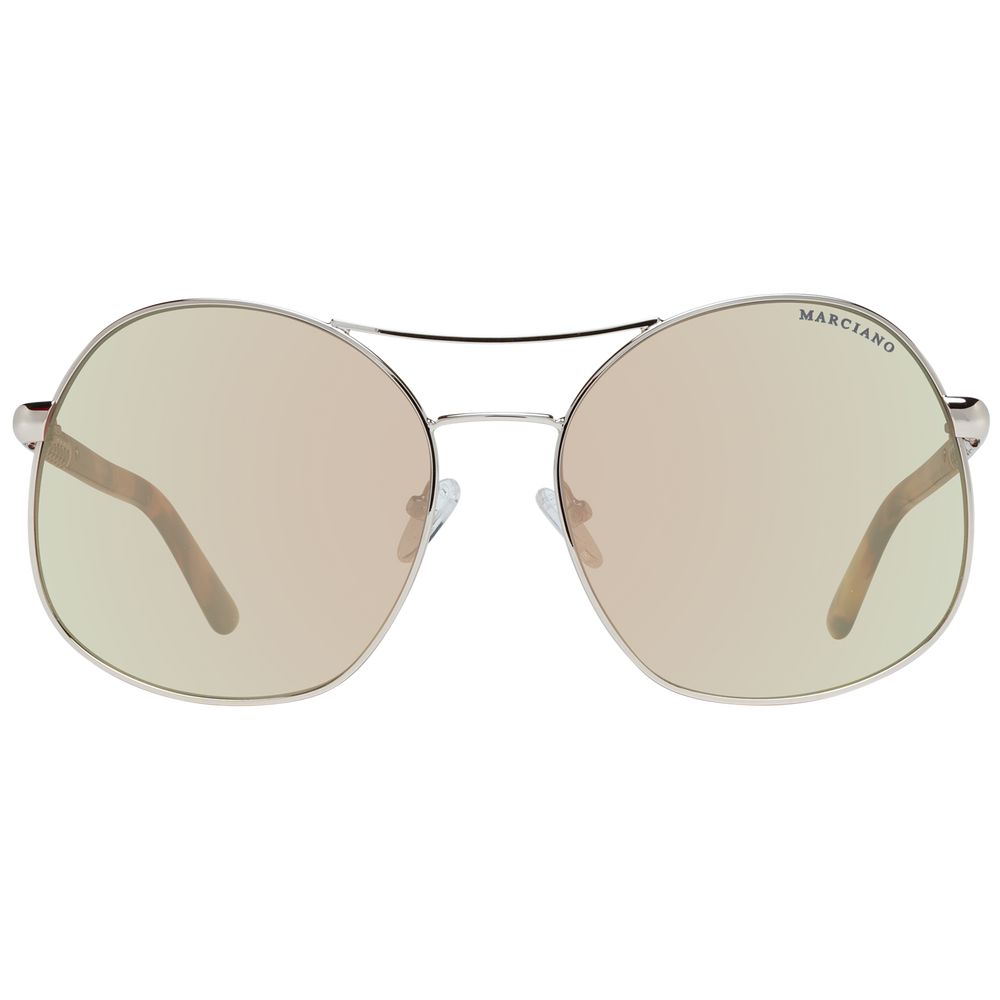 Marciano by Guess Aviator Gradient Medium-Tint Metal Sunglasses - Rose Gold