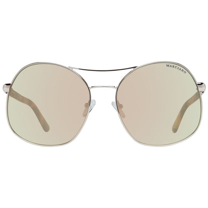 Marciano by Guess Aviator Gradient Medium-Tint Metal Sunglasses - Rose Gold