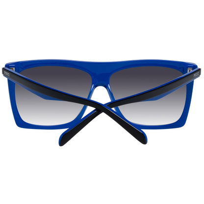 Sunglasses by Emilio Pucci for women in multicolor features a sumptuous silhouette, showcasing a sumptuous rectangle full-rim frame design in multicolor coloured frame with high-performance gradient category-3-dark-tint lens.