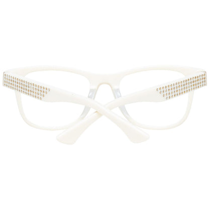 Eyeglasses Frames by Zadig & Voltaire for women in cotton cream features an refined silhouette, showcasing a sophisticated and refined full-frame frame design for a refined look.