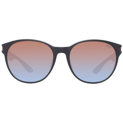 Sunglasses by BMW for men in and brown featuring an opulent full-rim round frame design with a sophisticated brown coloured frame finish and high-performance category-2-medium-tint lens.