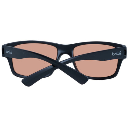 Sunglasses by Bolle for unisex in and black presents a sumptuous silhouette, featuring black coloured frame and full-rim trapezium frame design with mirrored category-2-medium-tint lens for a sumptuous look.