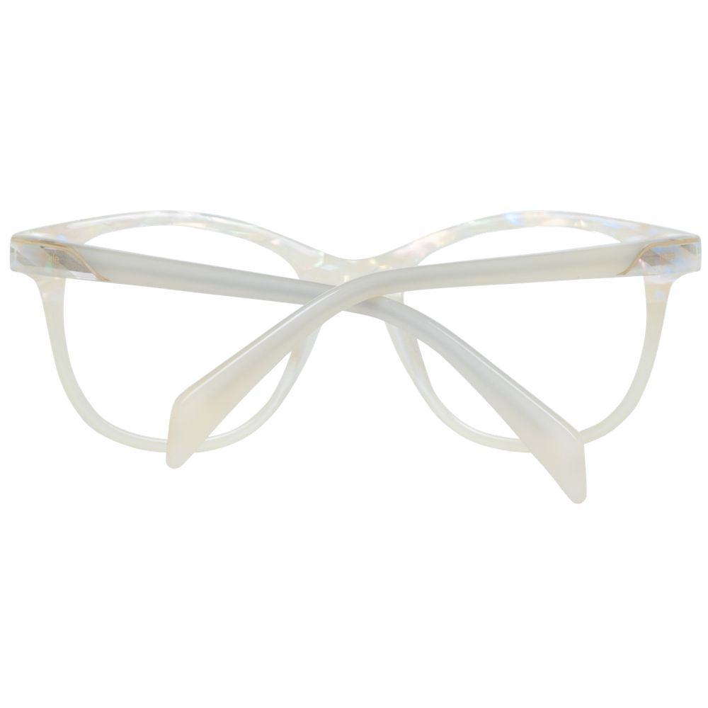 Eyeglasses Frames by Maje for women in cotton and pearl showcases an refined full-frame frame design featuring a sophisticated pearl coloured frame for an refined and refined aesthetic.