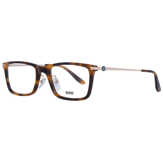 Eyeglasses Frames by BMW for men in brown & multicolor features an refined silhouette, showcasing a sophisticated brown coloured frame and refined full-frame frame design for a refined look.