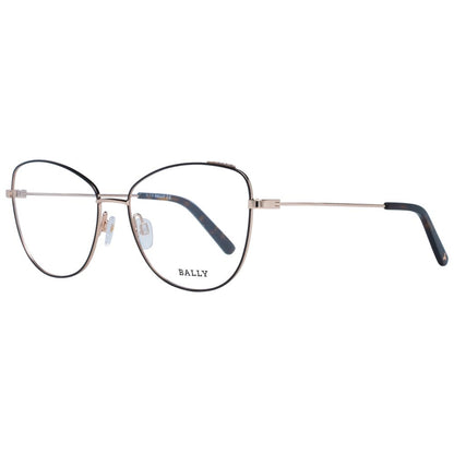 Eyeglasses Frames by Bally for women in plastic black features an refined silhouette, showcasing the refined black coloured frame and sophisticated full-frame frame design.