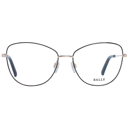 Eyeglasses Frames by Bally for women in and black showcases an refined full-frame frame design featuring a sophisticated black coloured frame for an refined and refined aesthetic.