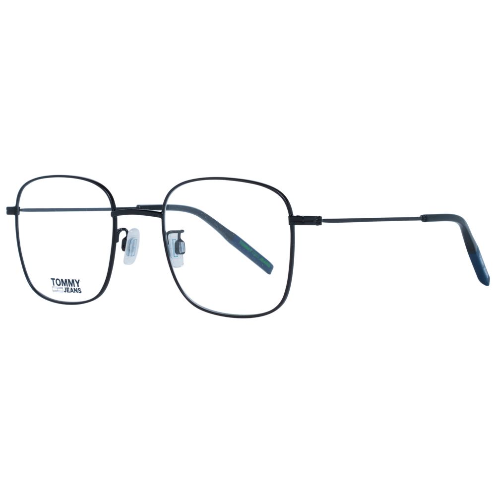 Eyeglasses Frames by Tommy Hilfiger for unisex in and black showcases an refined full-frame frame design featuring a sophisticated black coloured frame for an refined and refined aesthetic.