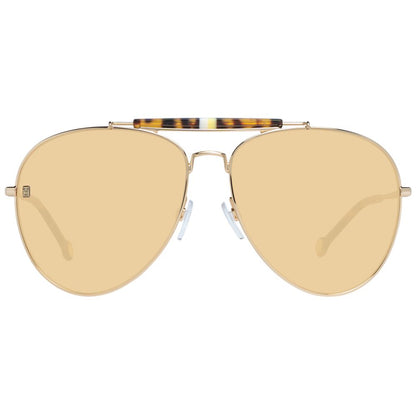 Tommy Hilfiger Aviator Gradient Medium-Tint Metal Sunglasses - Gold