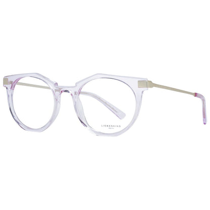 Eyeglasses Frames by Liebeskind for unisex in acetate and purple showcases a refined silhouette, detailed with a purple coloured frame finish and a sophisticated full-frame frame design.