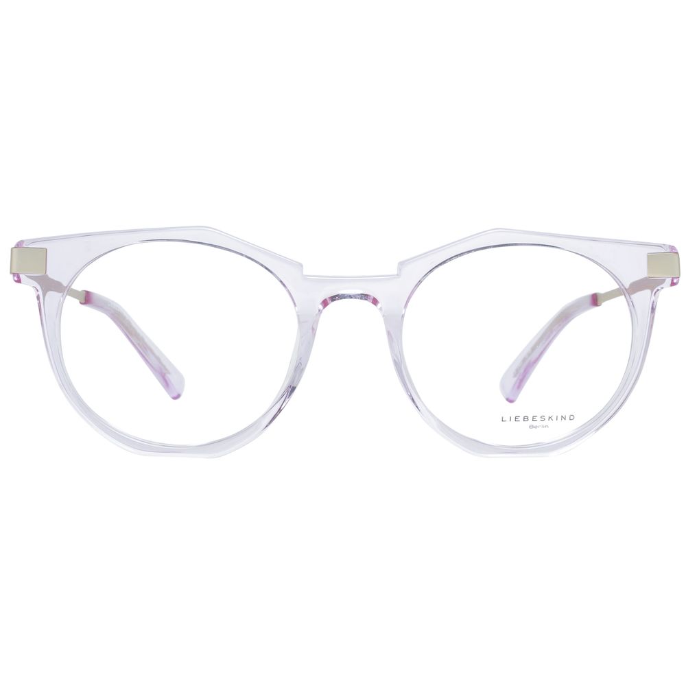 Eyeglasses Frames by Liebeskind for unisex in acetate purple showcases a refined full-frame frame design with a refined purple coloured frame finish for a refined and sophisticated look.