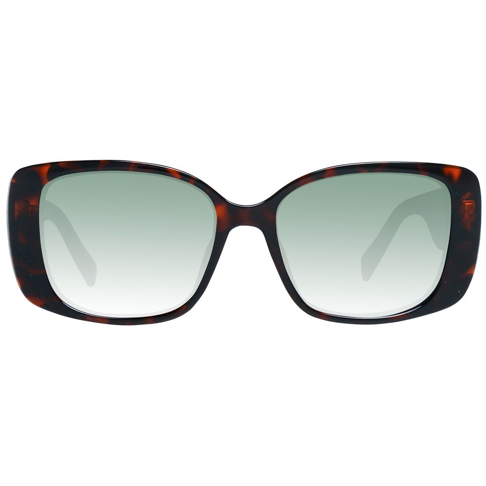Karen Millen Square Gradient Dark-Tint TR90 Sunglasses - Brown