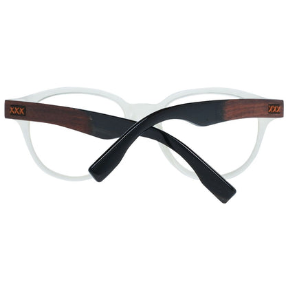 Eyeglasses Frames by Ermenegildo Zegna for men in and transparent showcases an refined full-frame frame design featuring a sophisticated transparent coloured frame for an refined and refined aesthetic.
