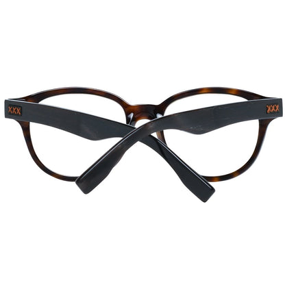 Eyeglasses Frames by Ermenegildo Zegna for men in and brown showcases an refined full-frame frame design featuring a sophisticated brown coloured frame for an refined and refined aesthetic.