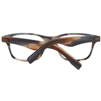Eyeglasses Frames by Ermenegildo Zegna for men in and brown showcases an refined full-frame frame design featuring a sophisticated brown coloured frame for an refined and refined aesthetic.