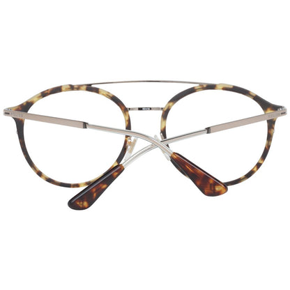 Eyeglasses Frames by Police for men in metal brown features a refined silhouette, showcasing a refined brown coloured frame and full-frame frame design for a sophisticated, premium look.