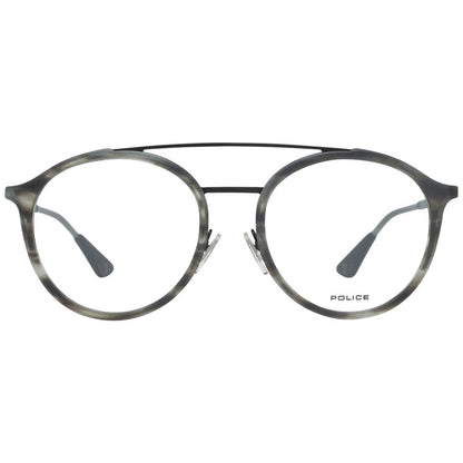 Eyeglasses Frames by Police for men in gray showcases a refined full-frame frame design with a refined gray coloured frame finish for a refined and sophisticated look.