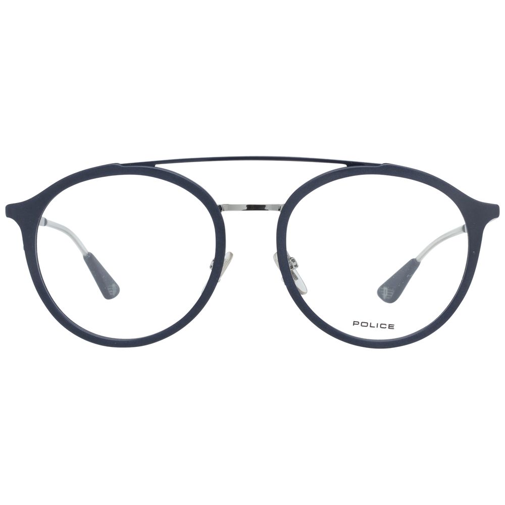 Eyeglasses Frames by Police for men in gray features an refined silhouette, showcasing the refined gray coloured frame and sophisticated full-frame frame design.