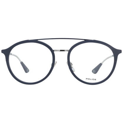 Eyeglasses Frames by Police for men in gray features an refined silhouette, showcasing the refined gray coloured frame and sophisticated full-frame frame design.