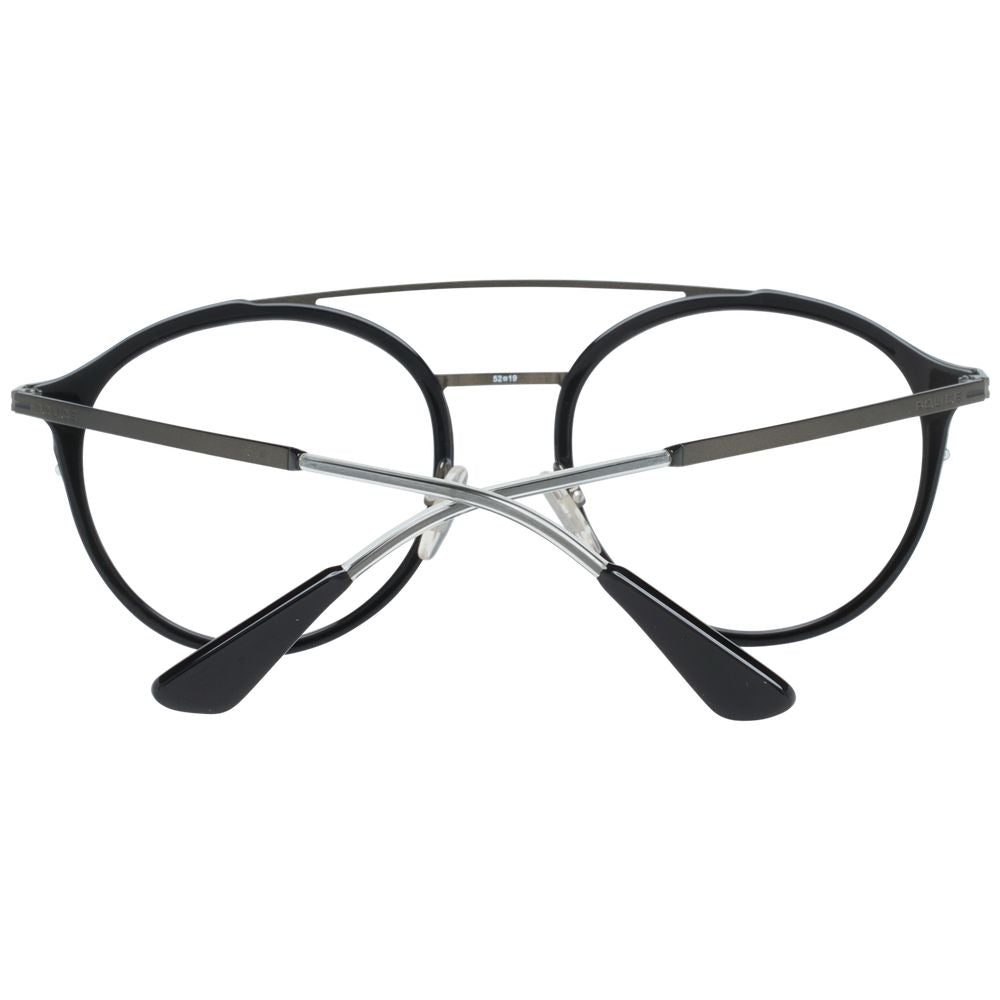Eyeglasses Frames by Police for men in and black showcases an refined full-frame frame design featuring a sophisticated black coloured frame for an refined and refined aesthetic.
