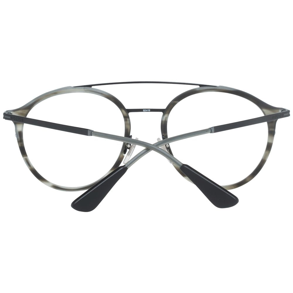 Eyeglasses Frames by Police for men in and gray showcases a refined silhouette, detailed with a gray coloured frame finish and a sophisticated full-frame frame design.