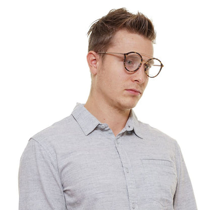 Eyeglasses Frames by Police for men in brown showcases a refined full-frame frame design with a refined brown coloured frame finish for a refined and sophisticated look.