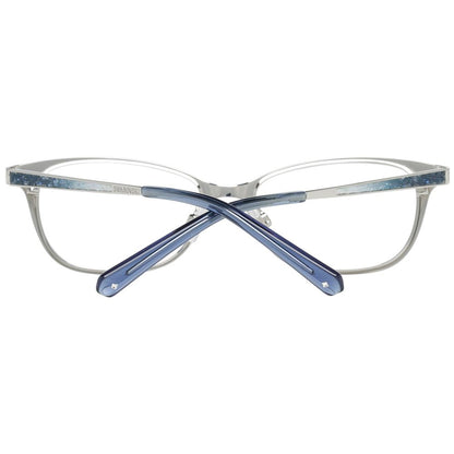 Eyeglasses Frames by Swarovski for women in and silver showcases a refined silhouette, detailed with a silver coloured frame finish and a sophisticated full-frame frame design.