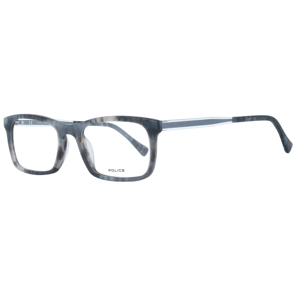 Eyeglasses Frames by Police for men in plastic gray showcases a refined full-frame frame design with a refined gray coloured frame finish for a refined and sophisticated look.