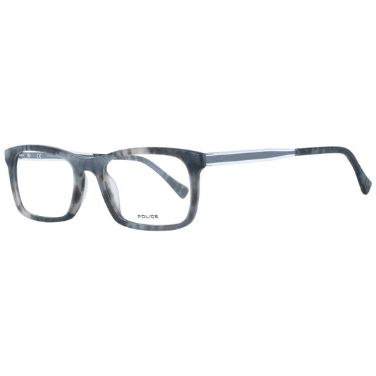 Eyeglasses Frames by Police for men in plastic gray showcases a refined full-frame frame design with a refined gray coloured frame finish for a refined and sophisticated look.