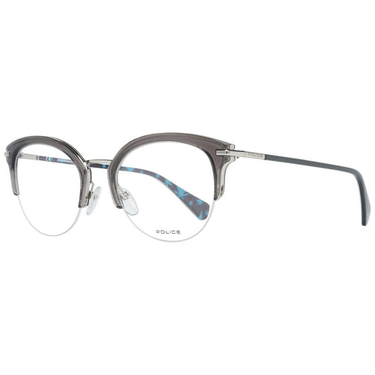 Eyeglasses Frames by Police for women in and gray showcases an refined full-frame frame design featuring a sophisticated gray coloured frame for an refined and refined aesthetic.