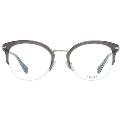 Eyeglasses Frames by Police for women in and gray showcases a refined silhouette, detailed with a gray coloured frame finish and a sophisticated full-frame frame design.
