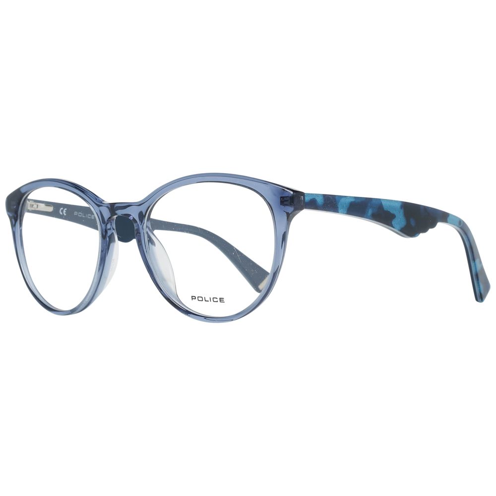 Eyeglasses Frames by Police for women in blue features an refined silhouette, showcasing the refined blue coloured frame and sophisticated full-frame frame design.