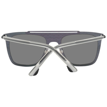 Sunglasses by Police for men in and gray featuring an opulent aviator frame design with a sophisticated gray coloured frame finish and high-performance mirrored category-3-dark-tint lens.