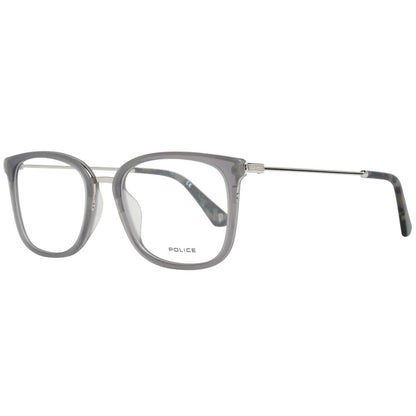 Eyeglasses Frames by Police for men in gray features an refined silhouette, showcasing the refined gray coloured frame and sophisticated full-frame frame design.
