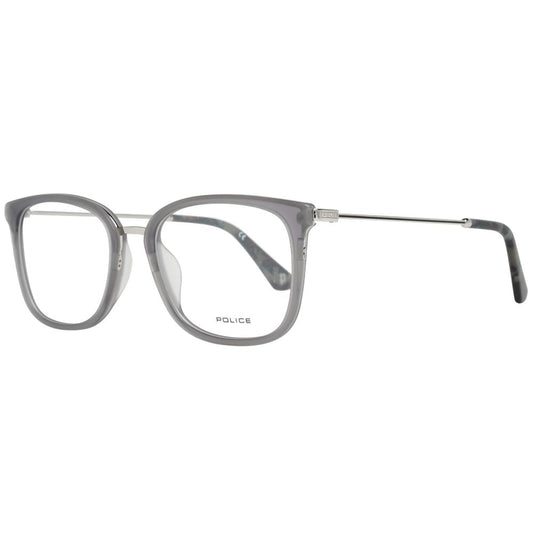 Eyeglasses Frames by Police for men in gray features an refined silhouette, showcasing the refined gray coloured frame and sophisticated full-frame frame design.