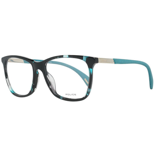 Eyeglasses Frames by Police for women in black showcases a refined full-frame frame design with a refined black coloured frame finish for a refined and sophisticated look.