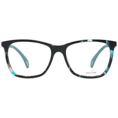 Eyeglasses Frames by Police for women in black features an refined silhouette, showcasing a sophisticated black coloured frame and refined full-frame frame design for a refined look.